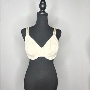Elegant Cream Underwire Bra